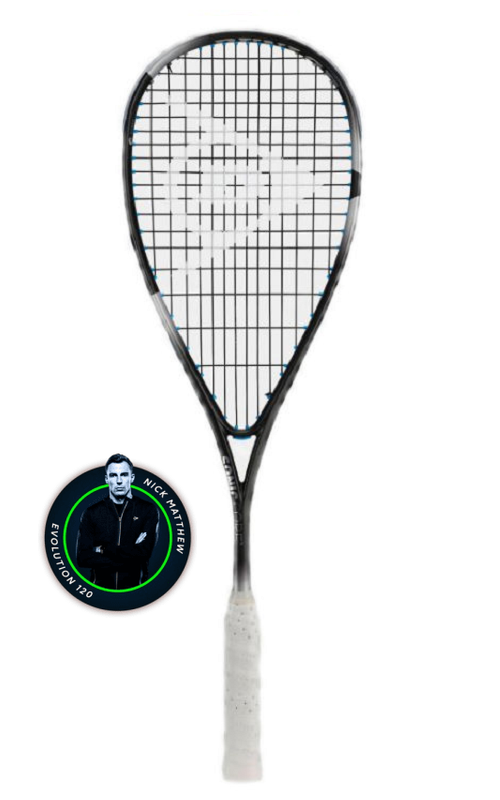 Cyber week - 20% off - Dunlop SonicCore Evolution 120 Squash Racquet