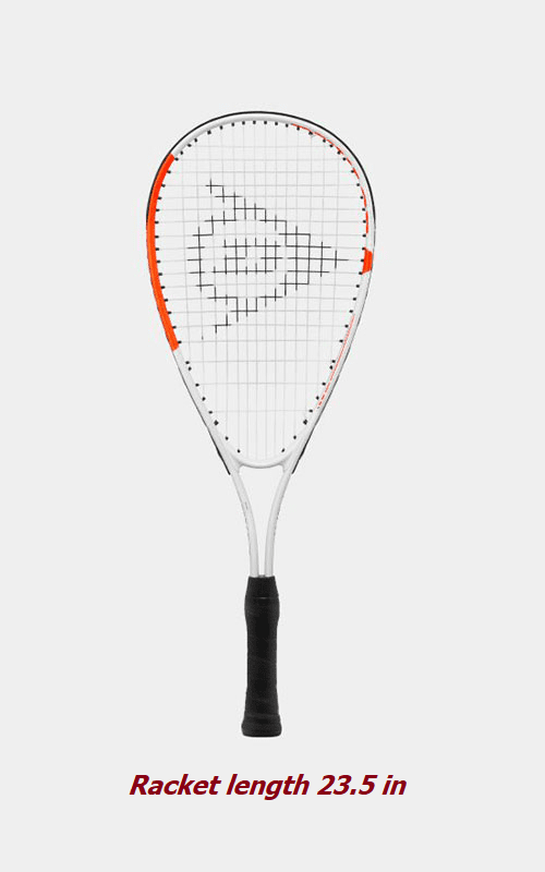 Dunlop Play Mini Orange Squash Racquet, no cover