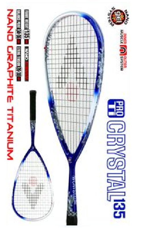 Last one - Karakal Crystal Pro Ti 135 Squash Racquet
